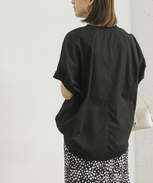 URBAN RESEARCH(アーバンリサーチ)の「前後切替オーバーチュニック(Tシャツ/カットソー・レディース・ブラック/ホワイト/ブルー・FREE)」の14枚目の写真