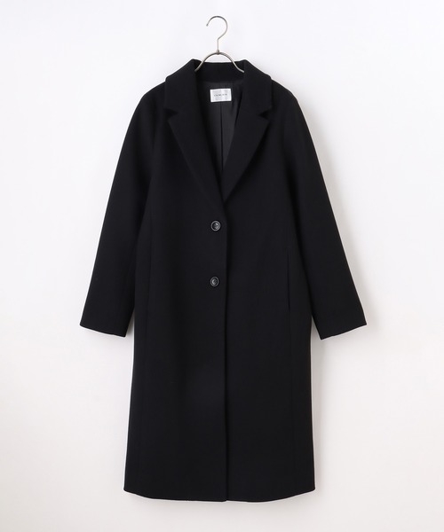 Honeys(ハニーズ)の「チェスターコート(チェスターコート・レディース・スモークピンク/ホワイト/ブラック/ベージュ系その他/ネイビー/杢グレー/ミント/ブラウン系その他・LL/M/L/S)」の21枚目の写真