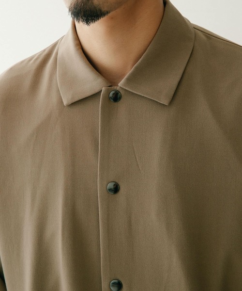 ITEMS URBANRESEARCH(アイテムズ アーバンリサーチ)の「『セットアップ対応』 TR 総裏コーチジャケット(ブルゾン・メンズ・ブラック/ベージュ/ネイビー/グリーン・MEDIUM/LARGE)」の11枚目の写真