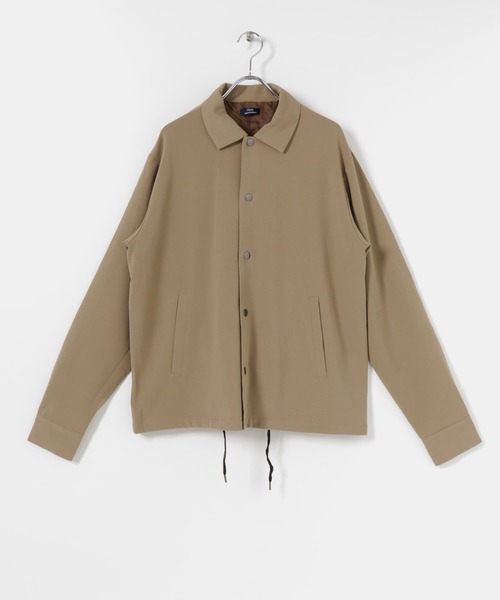 ITEMS URBANRESEARCH(アイテムズ アーバンリサーチ)の「『セットアップ対応』 TR 総裏コーチジャケット(ブルゾン・メンズ・ブラック/ベージュ/ネイビー/グリーン・MEDIUM/LARGE)」の20枚目の写真