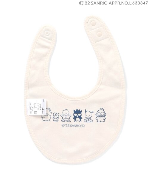 sanrio（サンリオ）の「サンリオキャラクターズコラボ　リバーシブルスタイ（スタイ/よだれかけ・キッズ・レッド/サックスブルー/ピンク/ブルー・90）」の7枚目の写真