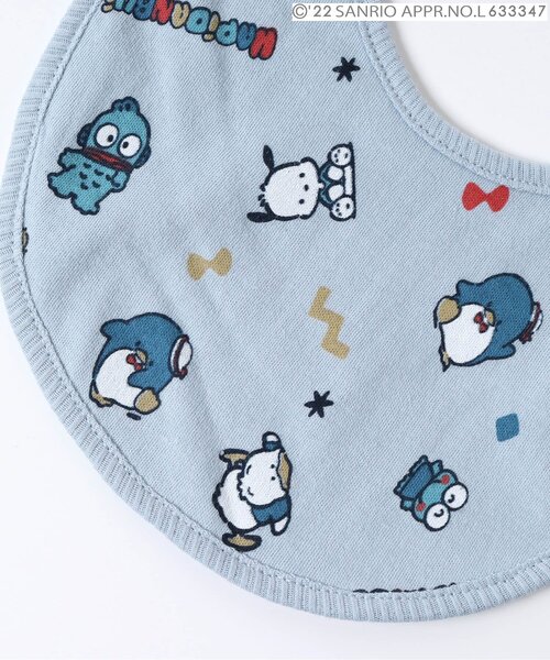 sanrio（サンリオ）の「サンリオキャラクターズコラボ　リバーシブルスタイ（スタイ/よだれかけ・キッズ・レッド/サックスブルー/ピンク/ブルー・90）」の6枚目の写真