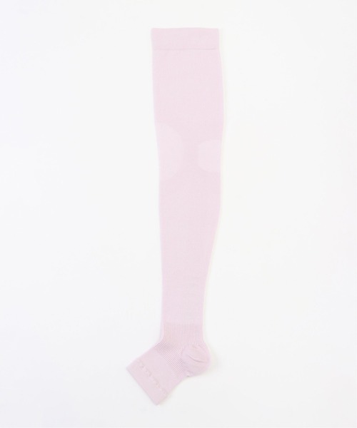 sleeping.com（スリーピングドットコム）の「オリジナルの香り付き素材 ニーハイ着圧ソックス（その他ルームウェア・レディース・ライトパープル/グレー・FREE）」の5枚目の写真