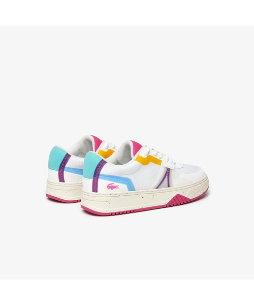 LACOSTE(ラコステ)の「ウィメンズL001 ECO 222 1 SFA(スニーカー・レディース・ホワイト×レッド・22.5cm/24.0cm/23.0cm/24.5cm/23.5cm)」の3枚目の写真