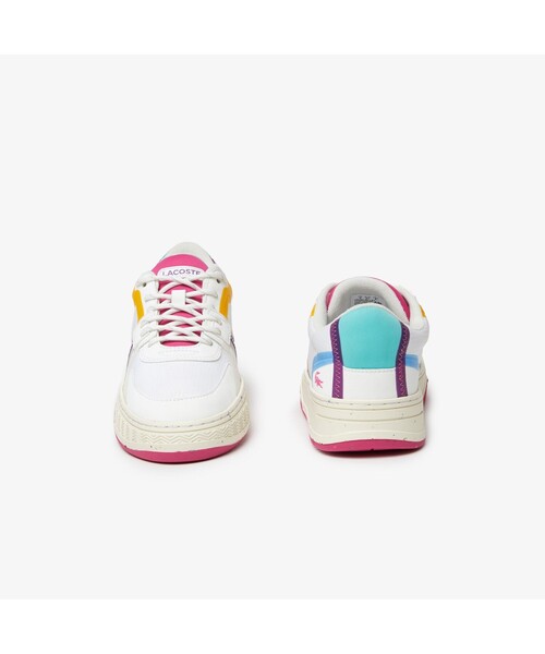 LACOSTE(ラコステ)の「ウィメンズL001 ECO 222 1 SFA(スニーカー・レディース・ホワイト×レッド・22.5cm/24.0cm/23.0cm/24.5cm/23.5cm)」の5枚目の写真