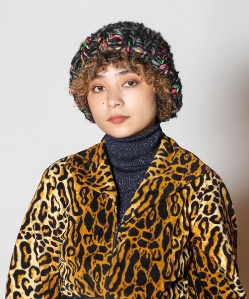 CA4LA（カシラ）の「HAND KNITTED MIX LG（ニットキャップ/ビーニー