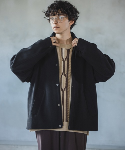 RAGEBLUE（レイジブルー）の「ウーリーテック/ハンティングジャケット（ミリタリージャケット・メンズ・ブラック/グレー系その他/ブラウン系その他/オリーブ・MEDIUM/LARGE）」の7枚目の写真