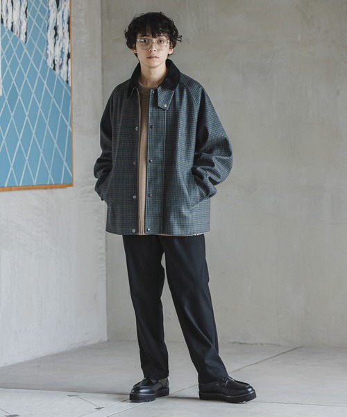 RAGEBLUE（レイジブルー）の「ウーリーテック/ハンティングジャケット（ミリタリージャケット・メンズ・ブラック/グレー系その他/ブラウン系その他/オリーブ・MEDIUM/LARGE）」の10枚目の写真