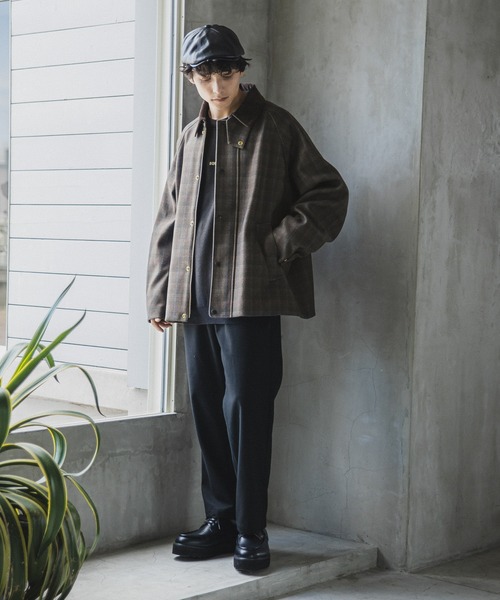 RAGEBLUE（レイジブルー）の「ウーリーテック/ハンティングジャケット（ミリタリージャケット・メンズ・ブラック/グレー系その他/ブラウン系その他/オリーブ・MEDIUM/LARGE）」の19枚目の写真