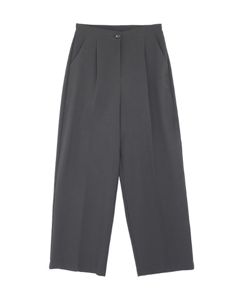 ACYM(アシーム)の「Usual color スラックス(スラックス・レディース・ダークグレー/ベージュ・SMALL/MEDIUM)」の3枚目の写真