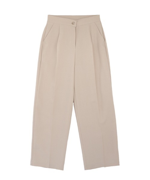 ACYM(アシーム)の「Usual color スラックス(スラックス・レディース・ダークグレー/ベージュ・SMALL/MEDIUM)」の4枚目の写真