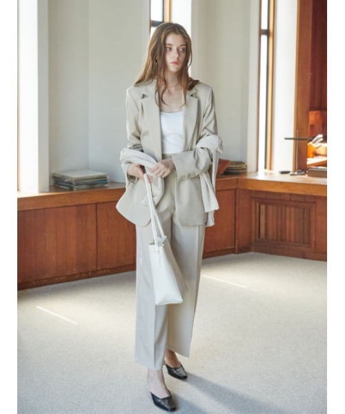 ACYM(アシーム)の「Usual color スラックス(スラックス・レディース・ダークグレー/ベージュ・SMALL/MEDIUM)」の17枚目の写真