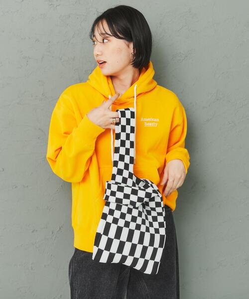 coen(コーエン)の「ヘビー裏起毛刺繍フーディー(パーカー・レディース・イエロー/ネイビー/ライトグレー・M/L)」の8枚目の写真