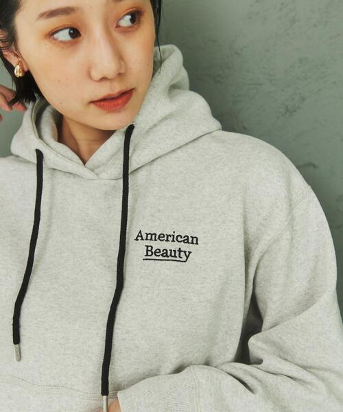 coen(コーエン)の「ヘビー裏起毛刺繍フーディー(パーカー・レディース・イエロー/ネイビー/ライトグレー・M/L)」の10枚目の写真