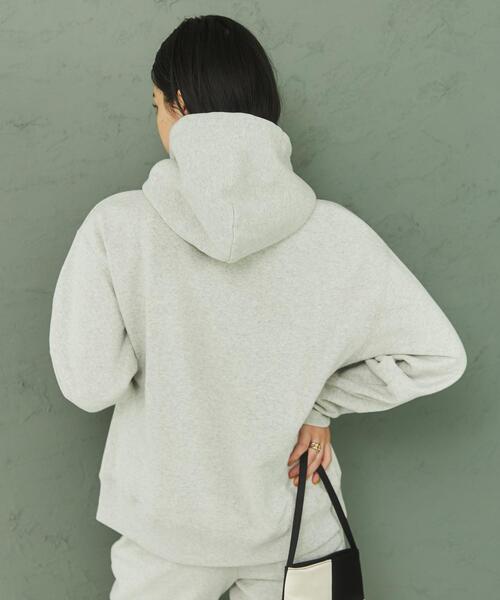 coen(コーエン)の「ヘビー裏起毛刺繍フーディー(パーカー・レディース・イエロー/ネイビー/ライトグレー・M/L)」の17枚目の写真