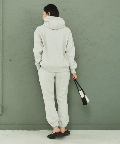 coen(コーエン)の「ヘビー裏起毛刺繍フーディー(パーカー・レディース・イエロー/ネイビー/ライトグレー・M/L)」の20枚目の写真