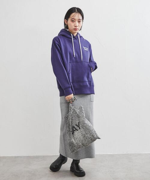 coen(コーエン)の「ヘビー裏起毛刺繍フーディー(パーカー・レディース・イエロー/ネイビー/ライトグレー・M/L)」の21枚目の写真