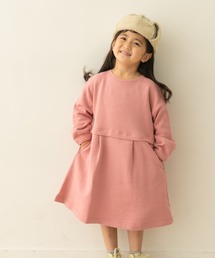 URBAN RESEARCH DOORS | 裏毛セットアップ風ワンピース(KIDS)(ワンピース)