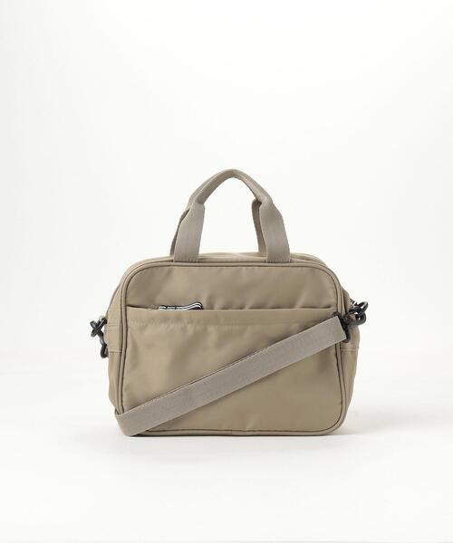 agnes b.（アニエスベー）の「GL11 E BAG ロゴ2way通園バッグ（トートバッグ・キッズ・ベージュ・FREE）」の2枚目の写真