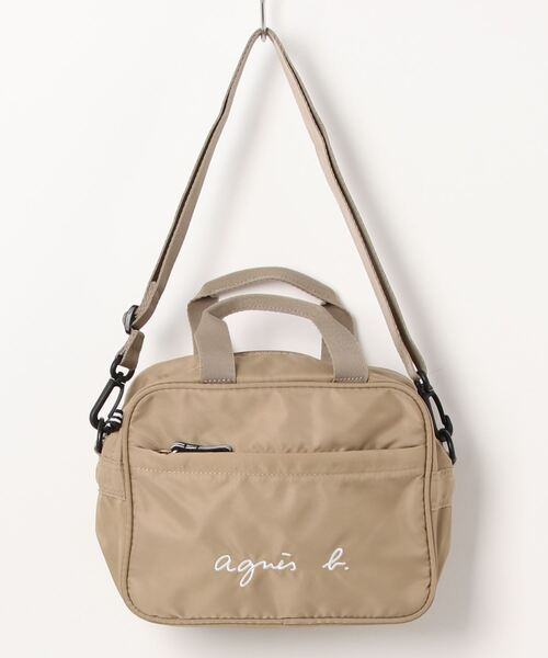 agnes b.（アニエスベー）の「GL11 E BAG ロゴ2way通園バッグ（トートバッグ・キッズ・ベージュ・FREE）」の8枚目の写真