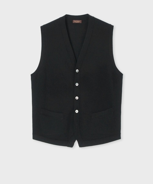 Paul Smith COLLECTION(ポールスミスコレクション)の「ビエラヤーンニット ベスト / 224278 K2272(ベスト・メンズ・グレー/ブラック・X-LARGE/MEDIUM/LARGE)」の2枚目の写真