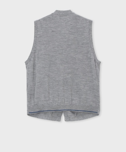 Paul Smith COLLECTION(ポールスミスコレクション)の「ビエラヤーンニット ベスト / 224278 K2272(ベスト・メンズ・グレー/ブラック・X-LARGE/MEDIUM/LARGE)」の5枚目の写真