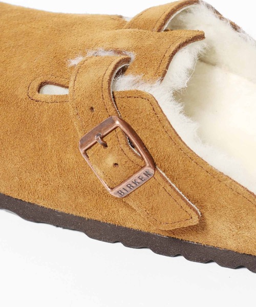 BIRKENSTOCK(ビルケンシュトック)の「BIRKENSTOCK/ビルケンシュトック Boston Boston Shearling ボストンシアリング(サンダル・メンズ・カーキ/ベージュ/ブラック・37/36/38/40/41/42)」の7枚目の写真