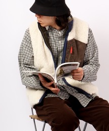 KRIFF MAYER シャギーボアベスト