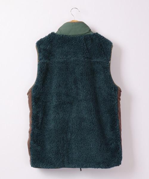 KRIFF MAYER（クリフメイヤー）の「KRIFF MAYER シャギーボアベスト（ベスト・メンズ・ネイビー/ベージュ/カーキ/マルチ/ナチュラル・S/M/L/XL）」の13枚目の写真