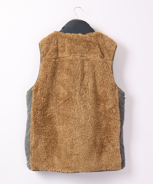 KRIFF MAYER（クリフメイヤー）の「KRIFF MAYER シャギーボアベスト（ベスト・メンズ・ネイビー/ベージュ/カーキ/マルチ/ナチュラル・S/M/L/XL）」の7枚目の写真