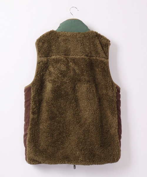 KRIFF MAYER（クリフメイヤー）の「KRIFF MAYER シャギーボアベスト（ベスト・メンズ・ネイビー/ベージュ/カーキ/マルチ/ナチュラル・S/M/L/XL）」の11枚目の写真