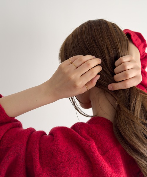 CANAL JEAN(キャナルジーン)の「Pt THINリング(リング・レディース・シルバー/ゴールド・15 /3/5/13/9)」の9枚目の写真