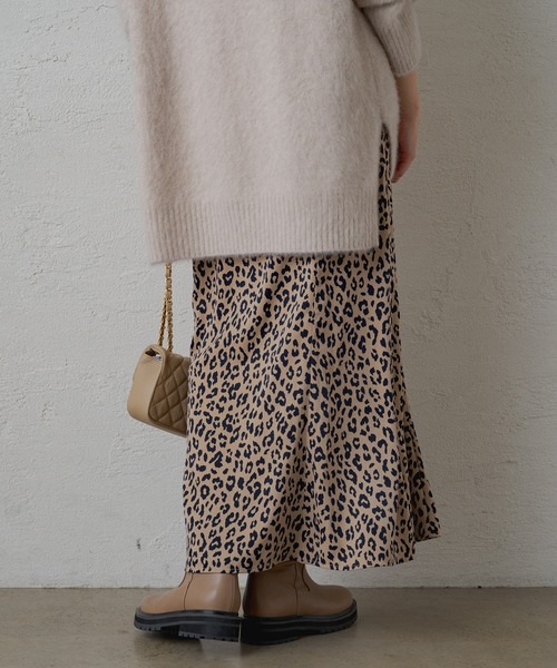 LOUNGEDRESS（ラウンジドレス）の「レオパードフレアスカート 