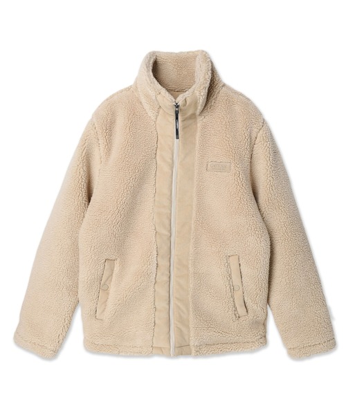 Guess（ゲス）の「High Neck Padded Puffy Zip-Up（ブルゾン・メンズ・ブラック/ベージュ/アイボリー・LARGE/MEDIUM/X-LARGE/SMALL）」の3枚目の写真