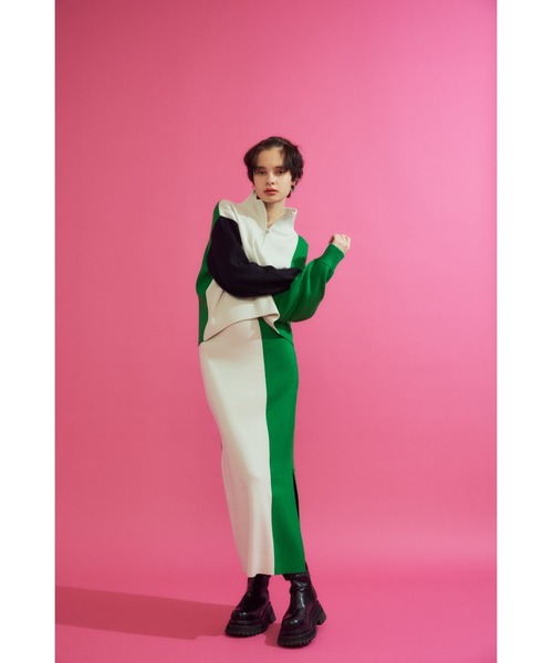 ネットオフ 送料得店  セール】ZIP UP CROPPED TOPS ジップアップ クロップドトップス スーツ・フォーマル・ドレス