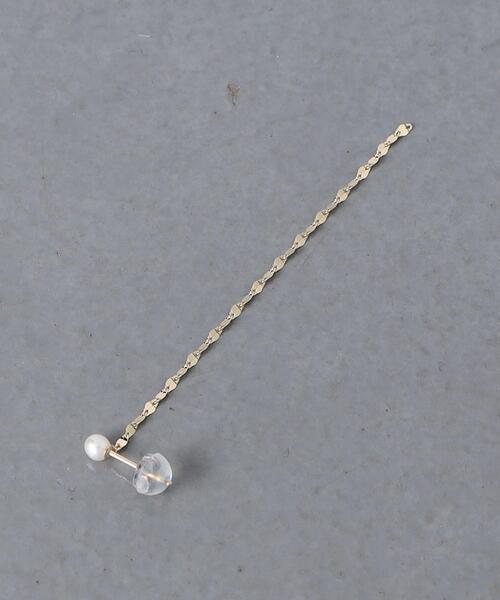 les bonbon(ルボンボン)の「【別注】<les bonbon>VICTRIA 1粒淡水パール ピアス(ピアス(両耳用)・レディース・ゴールド・FREE)」の9枚目の写真
