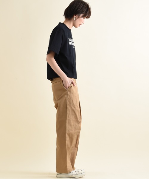 blanc basque（ブランバスク）の「【BLANC basque】クラシック天竺ロゴＴシャツ（Tシャツ/カットソー・レディース・ブラック/ホワイト・FREE）」の12枚目の写真