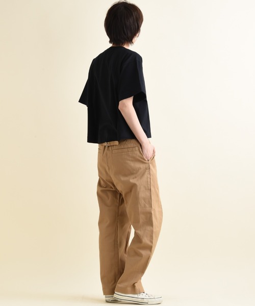 blanc basque（ブランバスク）の「【BLANC basque】クラシック天竺ロゴＴシャツ（Tシャツ/カットソー・レディース・ブラック/ホワイト・FREE）」の13枚目の写真