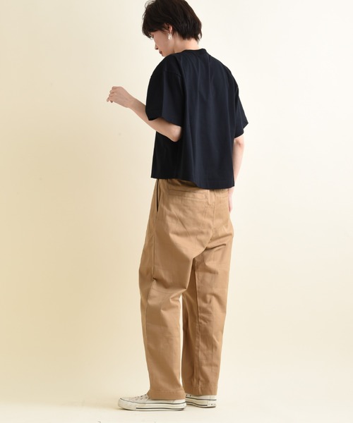 blanc basque（ブランバスク）の「【BLANC basque】クラシック天竺ロゴＴシャツ（Tシャツ/カットソー・レディース・ブラック/ホワイト・FREE）」の14枚目の写真