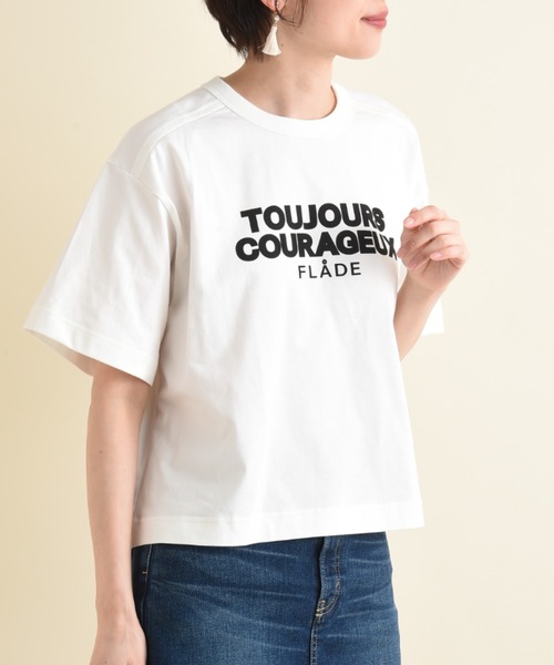 blanc basque（ブランバスク）の「【BLANC basque】クラシック天竺ロゴＴシャツ（Tシャツ/カットソー・レディース・ブラック/ホワイト・FREE）」の18枚目の写真