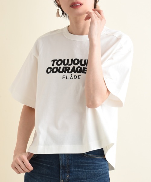 blanc basque（ブランバスク）の「【BLANC basque】クラシック天竺ロゴＴシャツ（Tシャツ/カットソー・レディース・ブラック/ホワイト・FREE）」の22枚目の写真