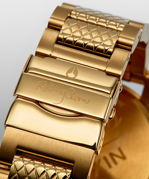 NIXON ローリングストーンズ 時計 ゴールド ニクソンがザ・ローリング・ストーンズのコラボモデル第2弾をリリース