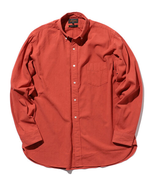 BEAMS PLUS（ビームスプラス）の「BEAMS PLUS / 強撚 オックスフォード 近江晒し ボタンダウンシャツ クラシックフィット（シャツ/ブラウス・メンズ・ブルー/レッド/グリーン・SMALL/MEDIUM/LARGE）」の3枚目の写真