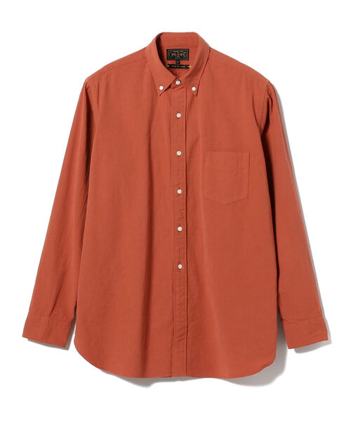 BEAMS PLUS（ビームスプラス）の「BEAMS PLUS / 強撚 オックスフォード 近江晒し ボタンダウンシャツ クラシックフィット（シャツ/ブラウス・メンズ・ブルー/レッド/グリーン・SMALL/MEDIUM/LARGE）」の14枚目の写真