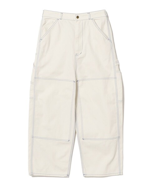 BEAMS BOY ダブルニー ペインターパンツ 23SS オフホワイト 2 BEAMS BOY（ビームスボーイ）の「BEAMS BOY / ダブルニー