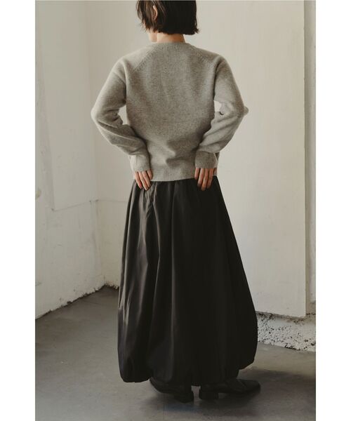 Kari & lili（カウリアンドリィリィ）の「balloon skirt（スカート・レディース・オフホワイト/ブラック/ダークブルー・FREE）」の13枚目の写真