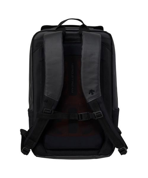 DESCENTE(デサント)の「エアロストリームバックパック ソリッドタイプ(容量約15L)(バックパック/リュック・メンズ・ブラック・FREE)」の2枚目の写真