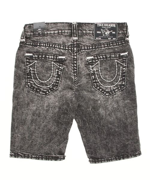 TRUE RELIGION（トゥルーレリジョン）の「True Religion Brand Jeans（トゥルーレリジョン ブランドジーンズ）RICKY SHORTS SUPER T CLEAN HEM（その他パンツ・メンズ・ブラック・30）」の2枚目の写真