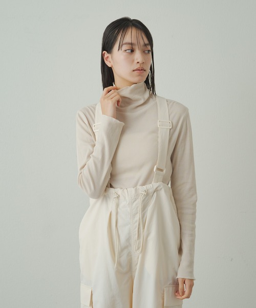 earthy(アーシー)の「【earthy_】オーガニックコットンテレコタートル(Tシャツ/カットソー・レディース・ブラック/オフホワイト/イエロー/オレンジ/ブルー・FREE)」の7枚目の写真