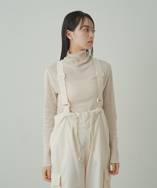 earthy(アーシー)の「【earthy_】オーガニックコットンテレコタートル(Tシャツ/カットソー・レディース・ブラック/オフホワイト/イエロー/オレンジ/ブルー・FREE)」の8枚目の写真